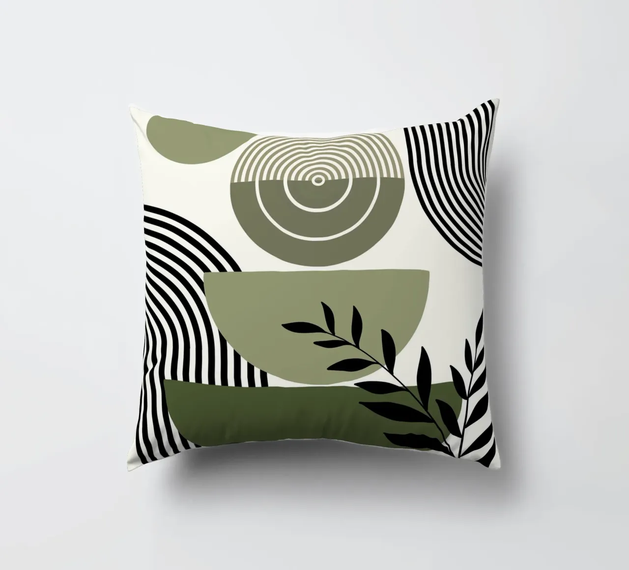 Circles and branch cuscino da LisaArtes