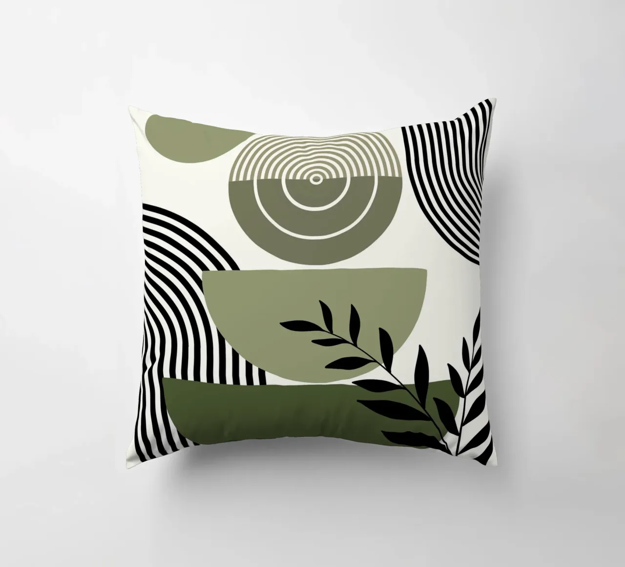 Circles and branch cuscino da LisaArtes