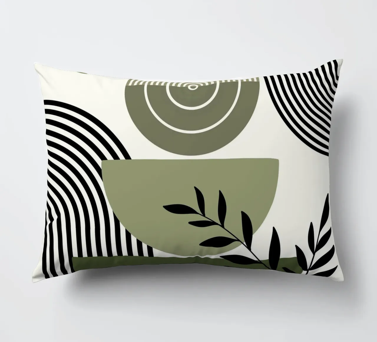 Circles and branch cuscino da LisaArtes