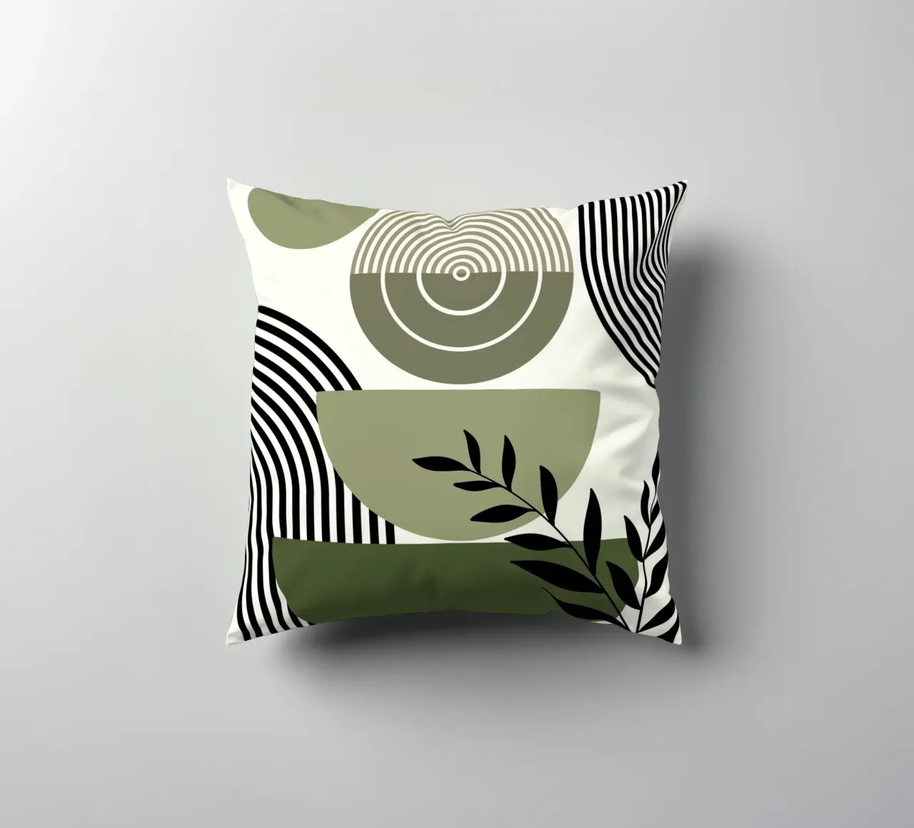 Circles and branch cuscino da LisaArtes