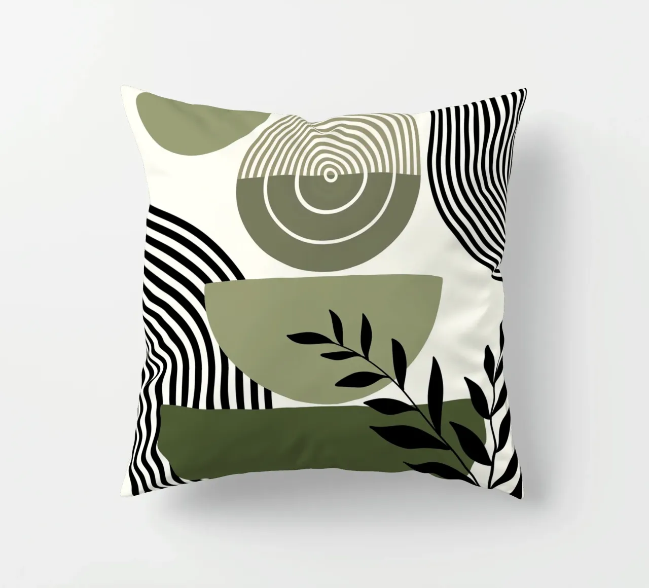 Circles and branch cuscino da LisaArtes