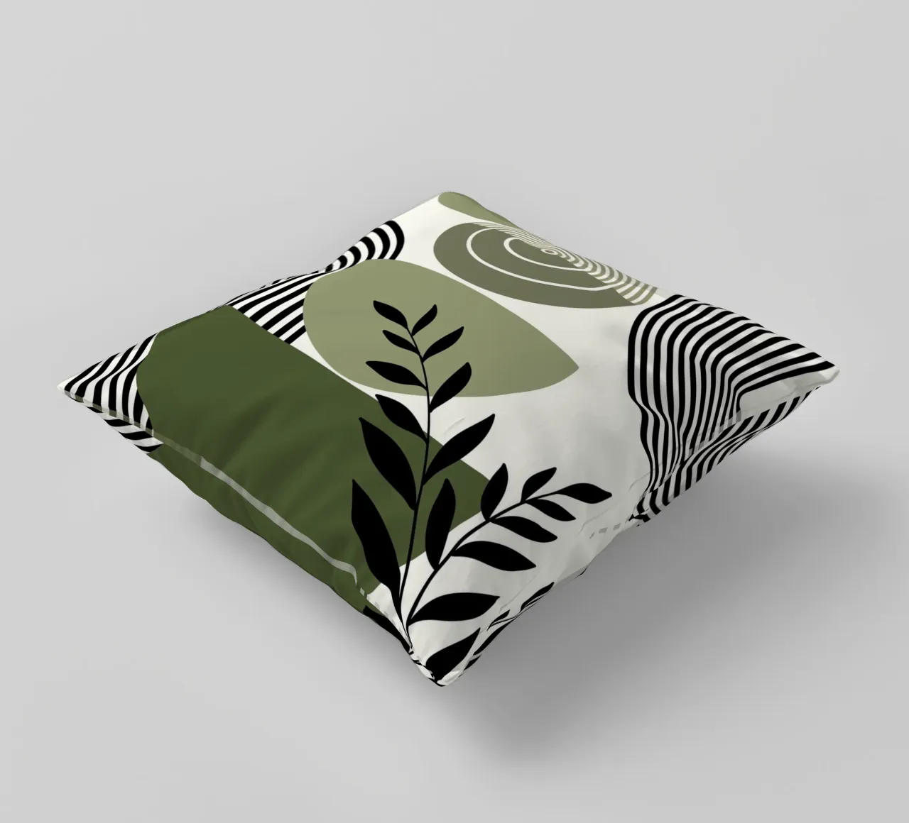 Circles and branch cuscino da LisaArtes