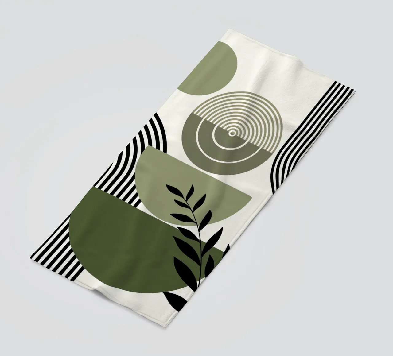 Circles and branch telo mare da LisaArtes