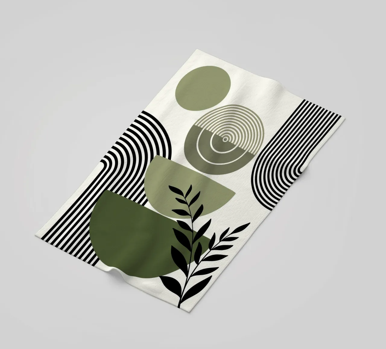 Circles and branch telo mare da LisaArtes