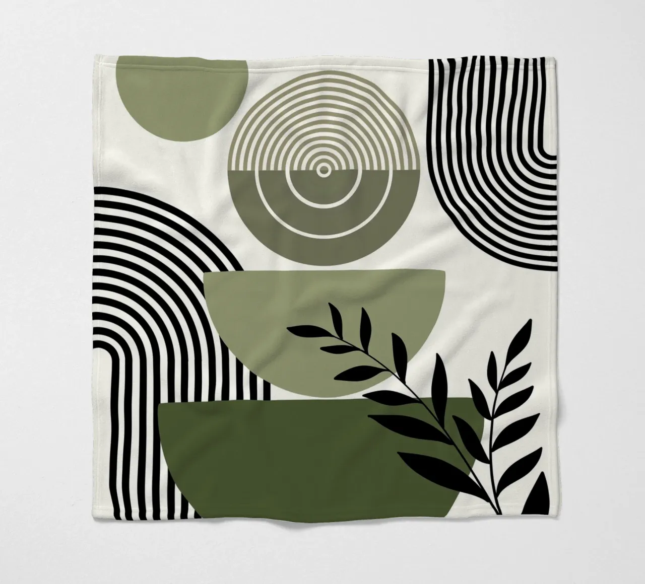 Circles and branch coperta in pile da LisaArtes