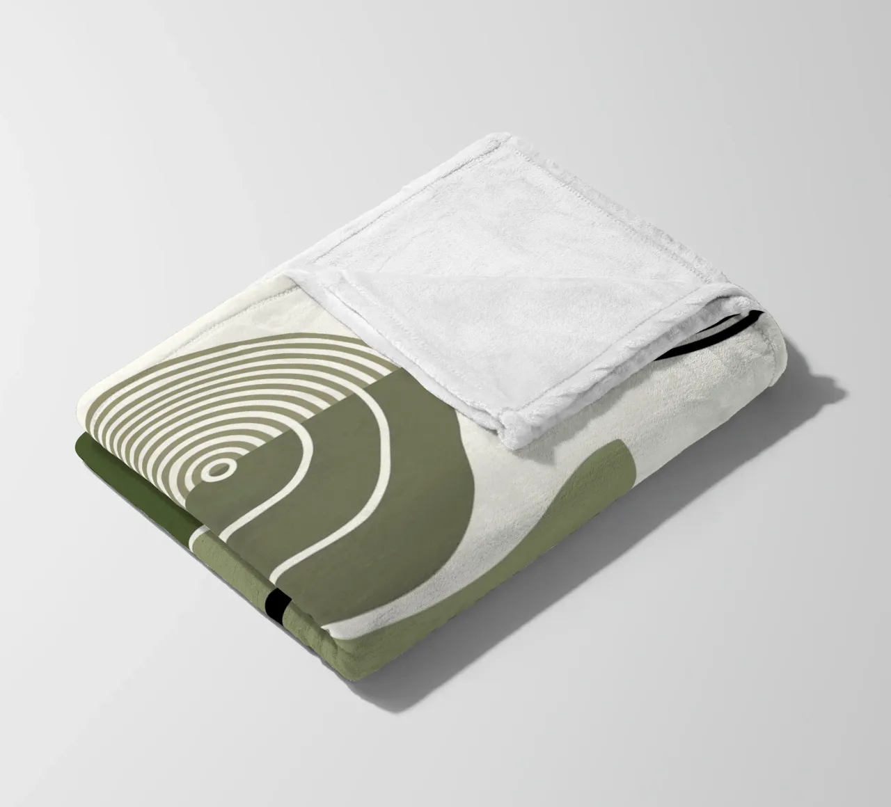 Circles and branch coperta in pile da LisaArtes