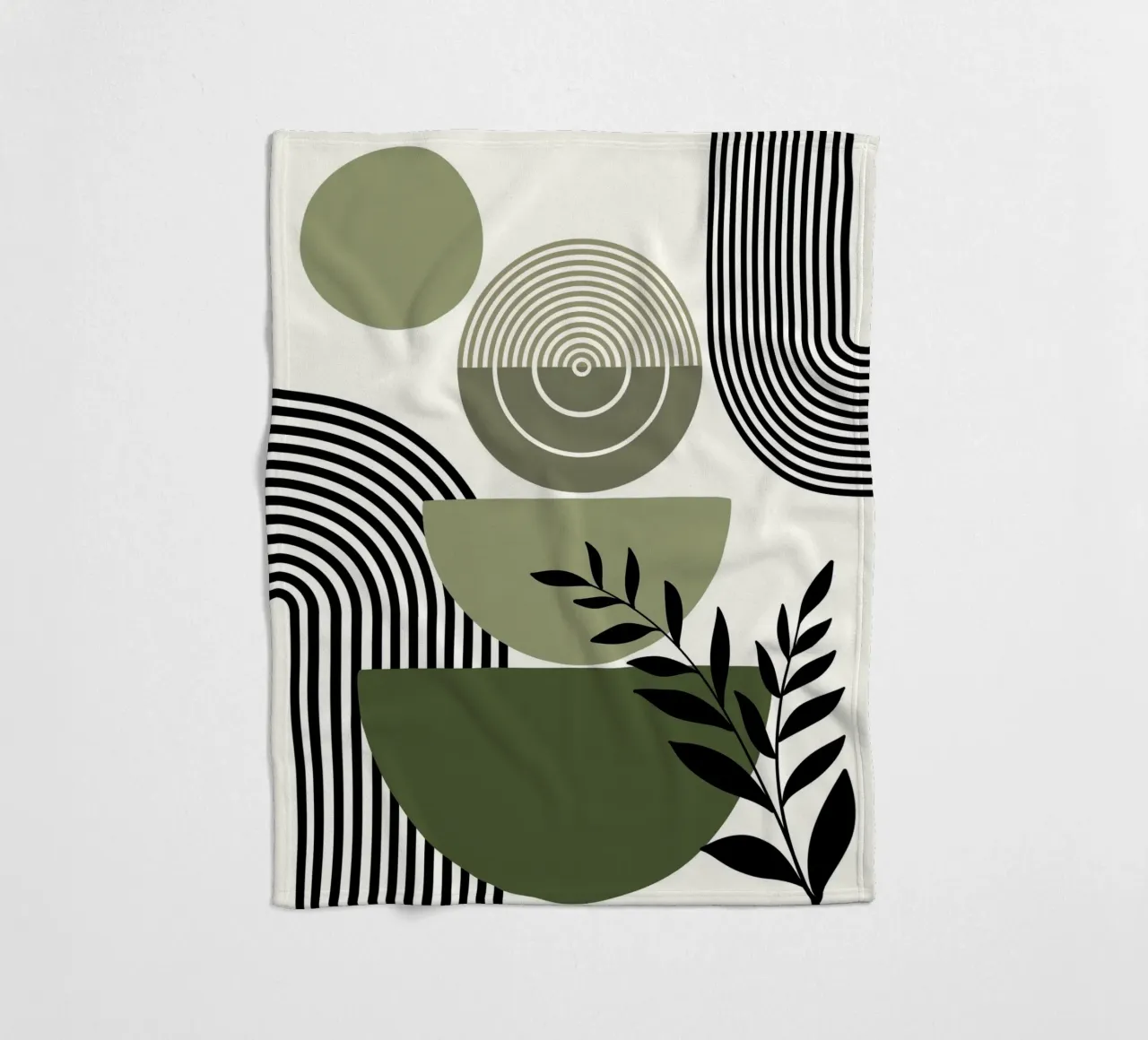 Circles and branch coperta in pile da LisaArtes