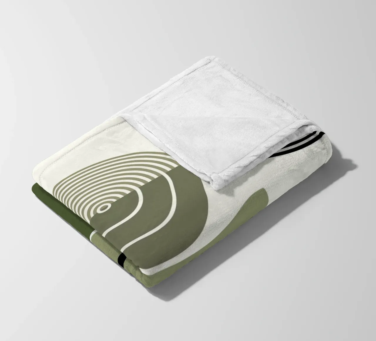 Circles and branch coperta in pile da LisaArtes