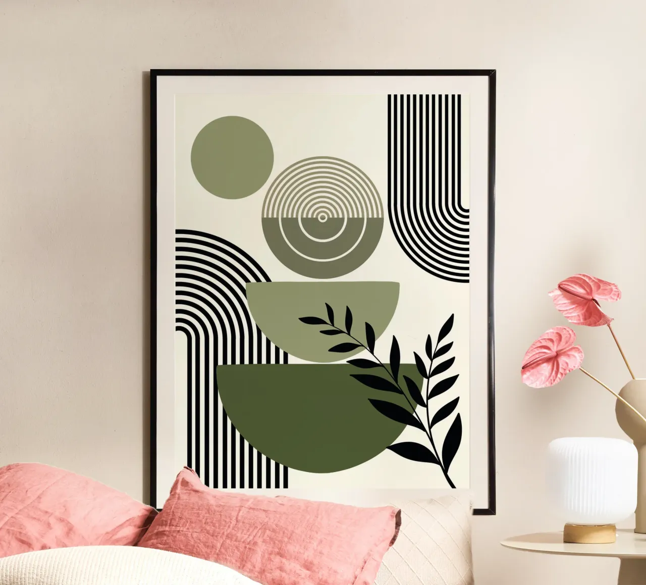 Circles and branch carta hahnemühle da LisaArtes