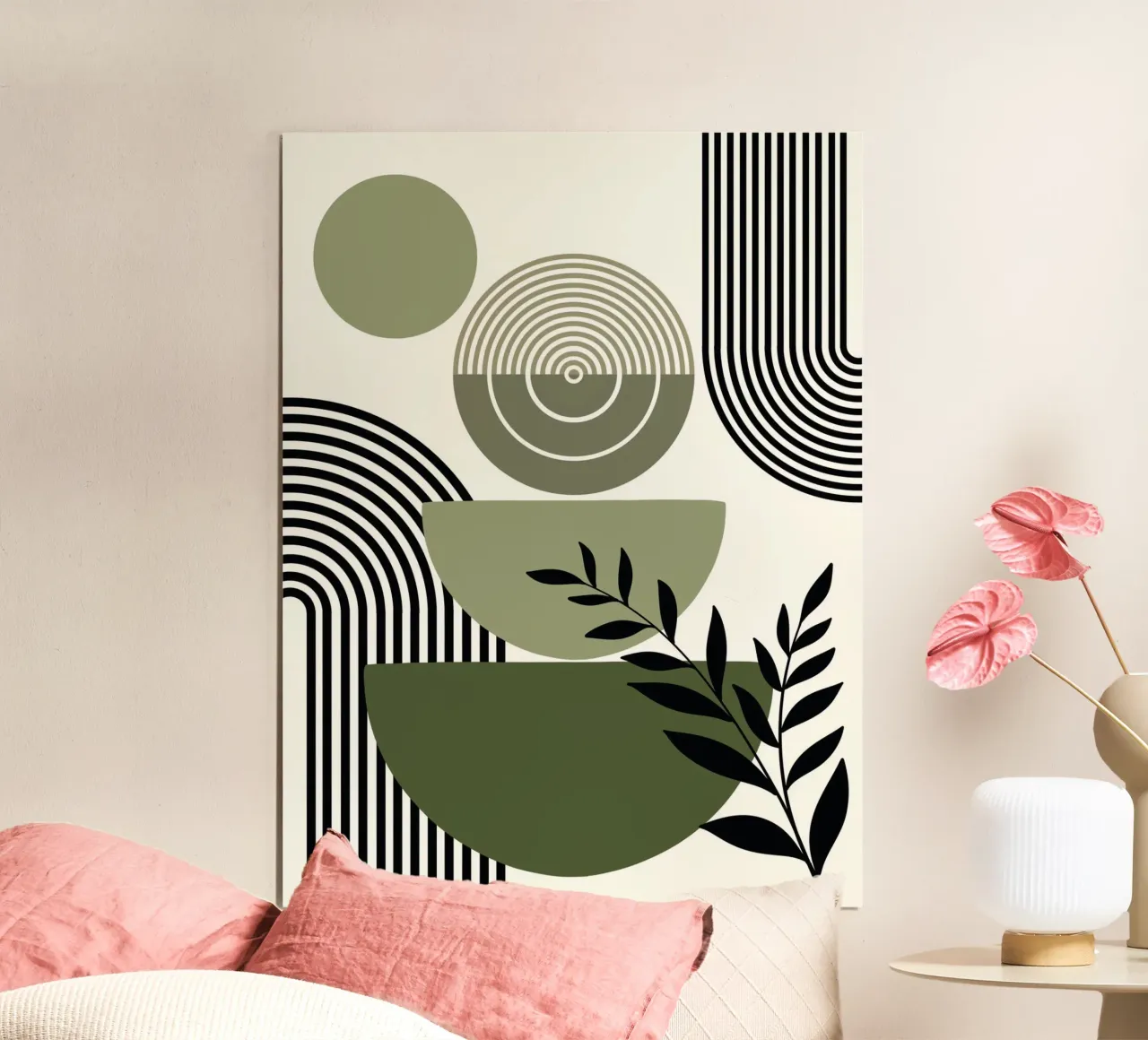 Circles and branch carta hahnemühle da LisaArtes