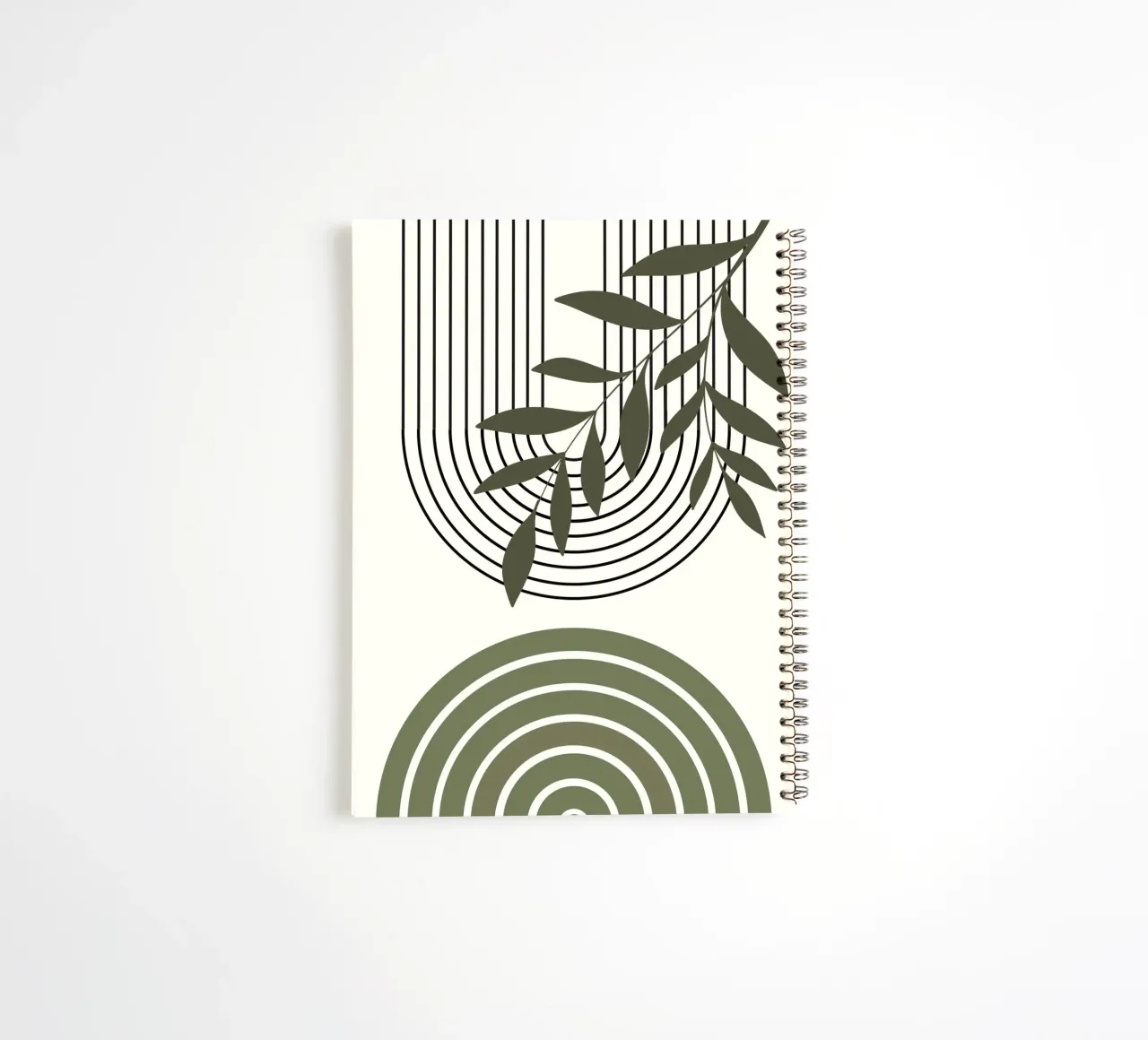 Bow and olive branch spiral notebook by LisaArtes