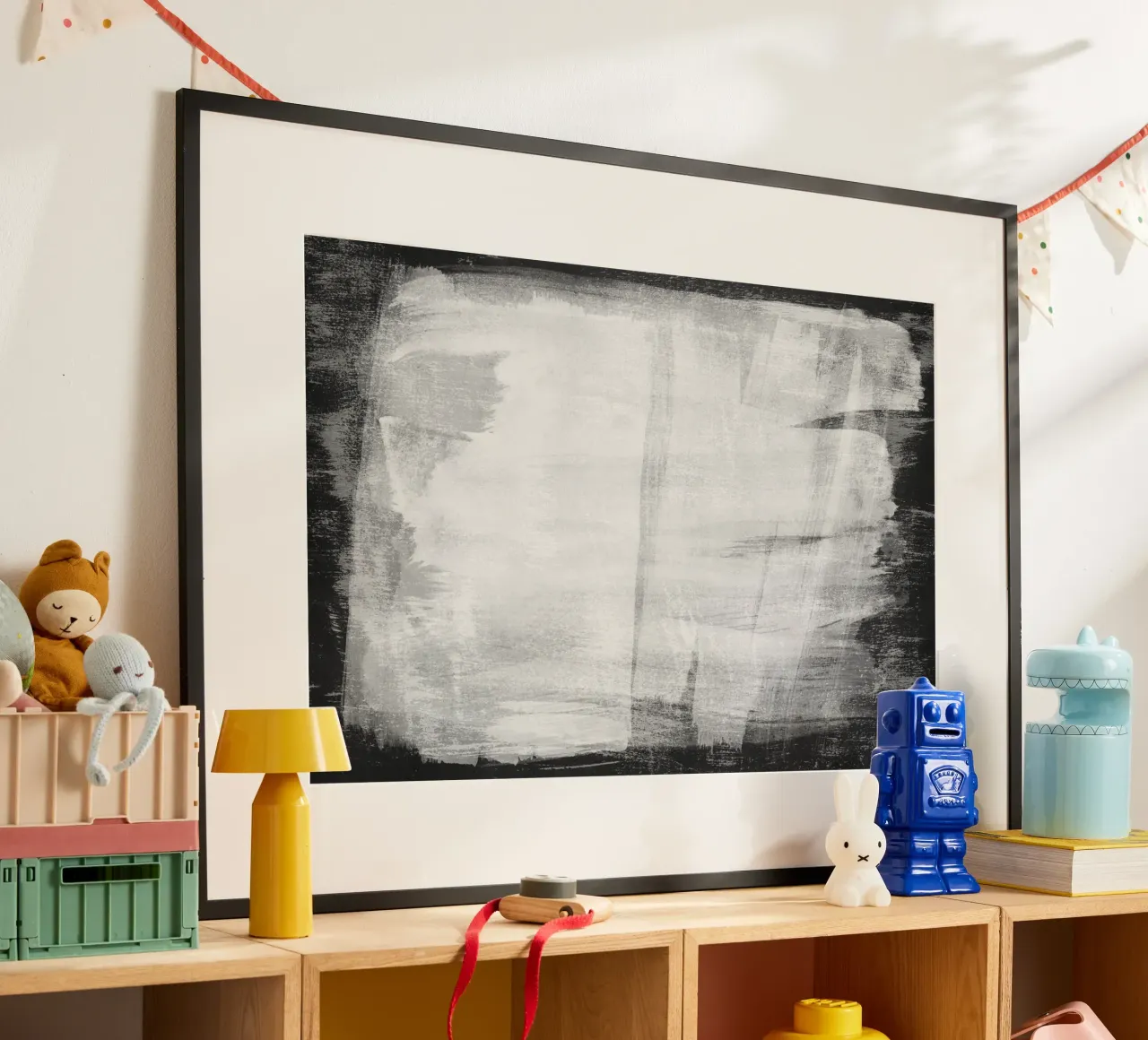 Minimal Abstrakt Schwarz und Weiß 10 Poster von amini54