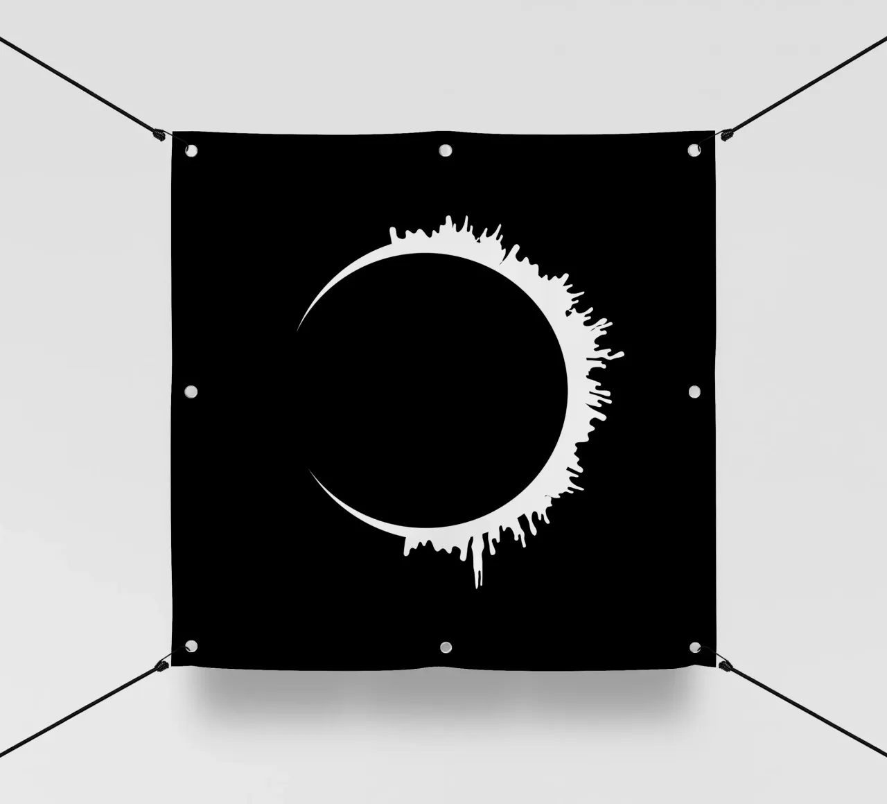 Solar lunar eclipse telo in pvc da happieeagle