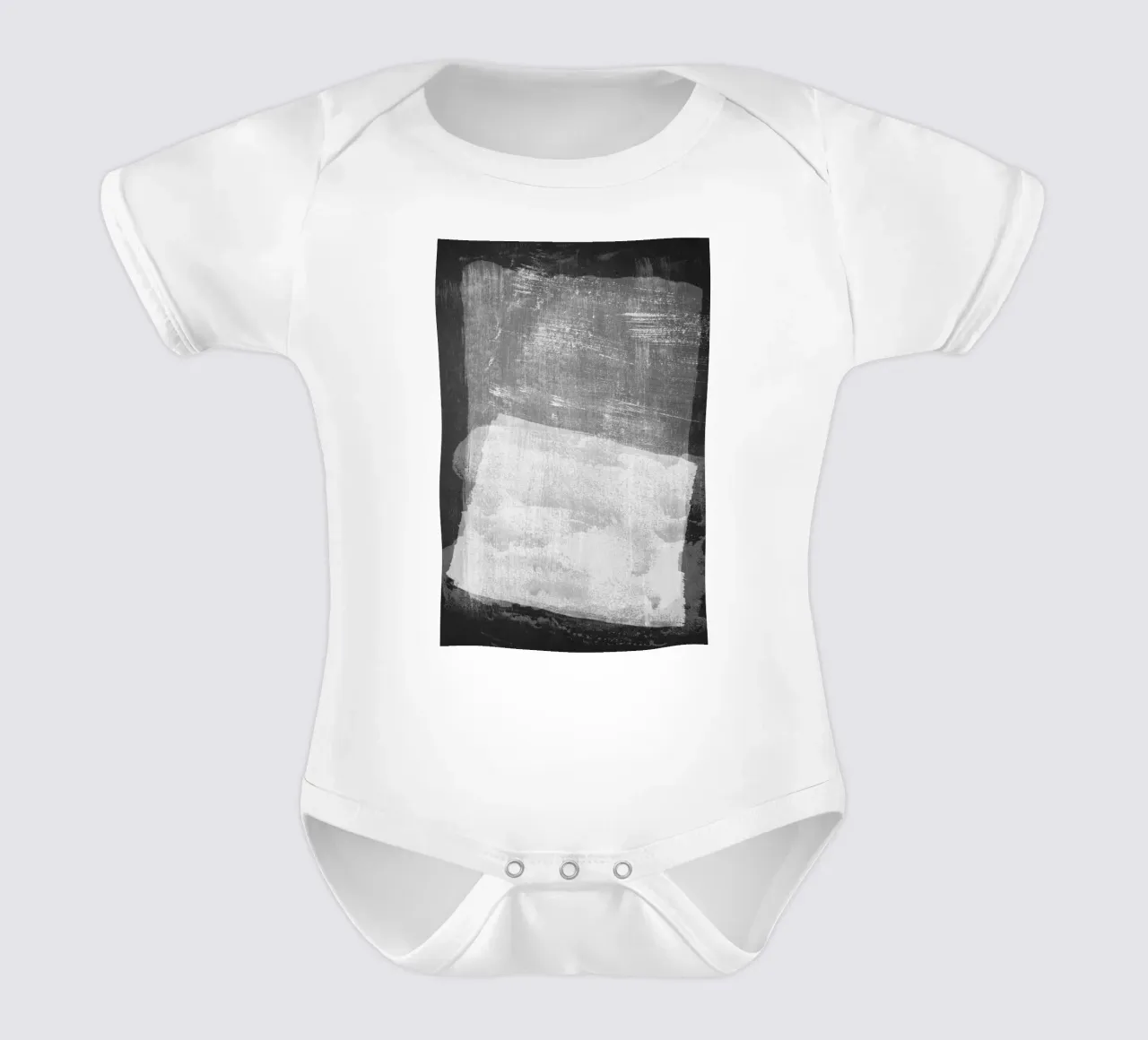 Minimale astratto in bianco e nero 08 body neonato maniche corte da amini54