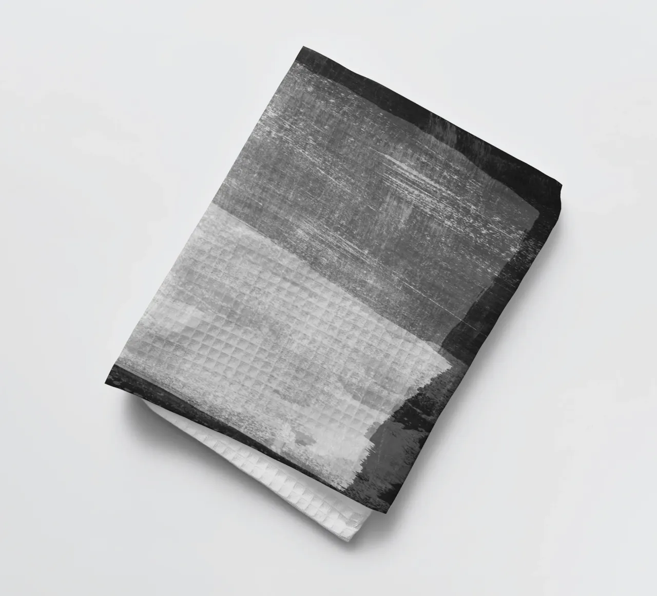 Minimal Abstract Black and White 08 torchon de amini54