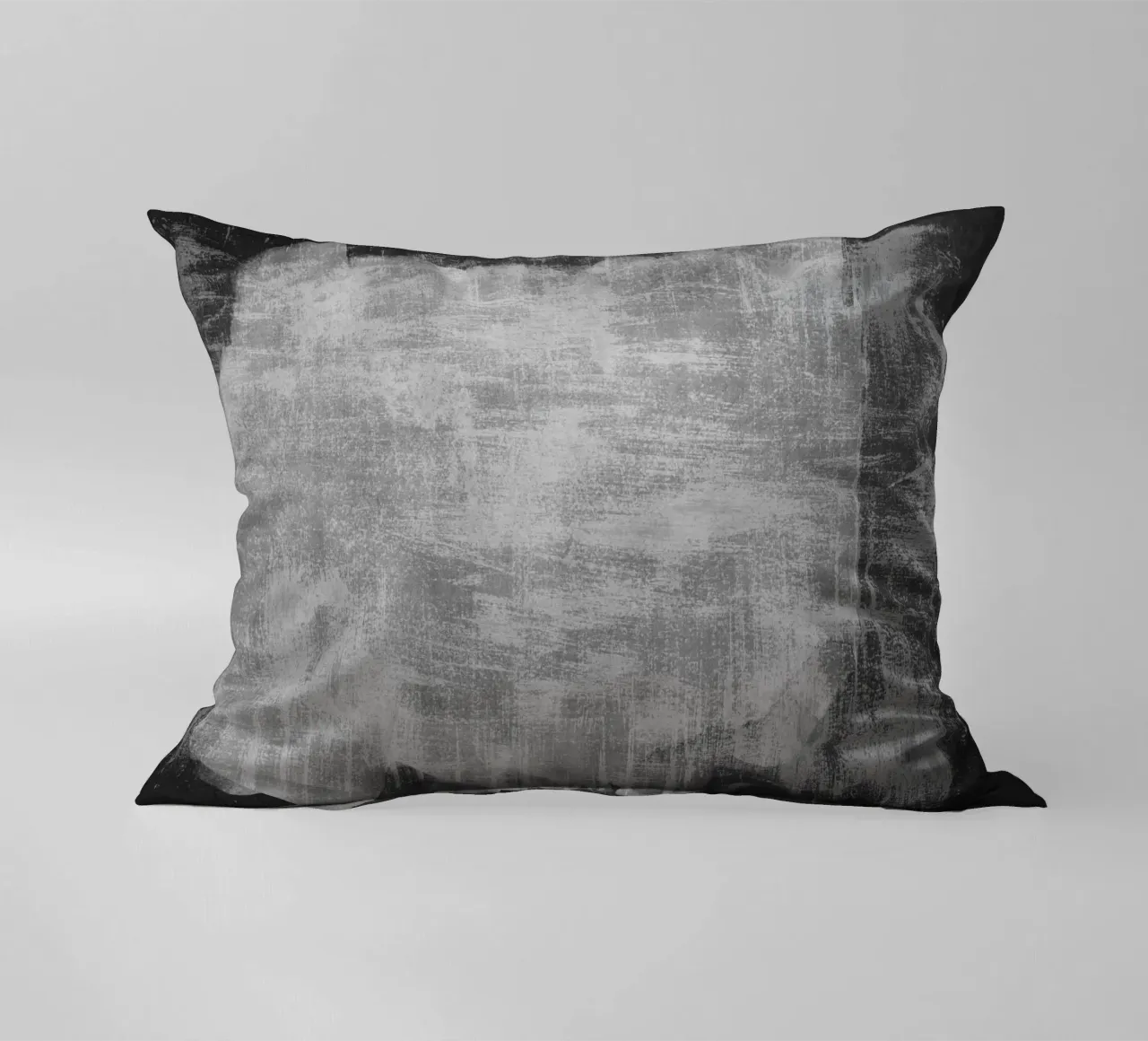 Minimale astratto in bianco e nero 07 cuscino da amini54