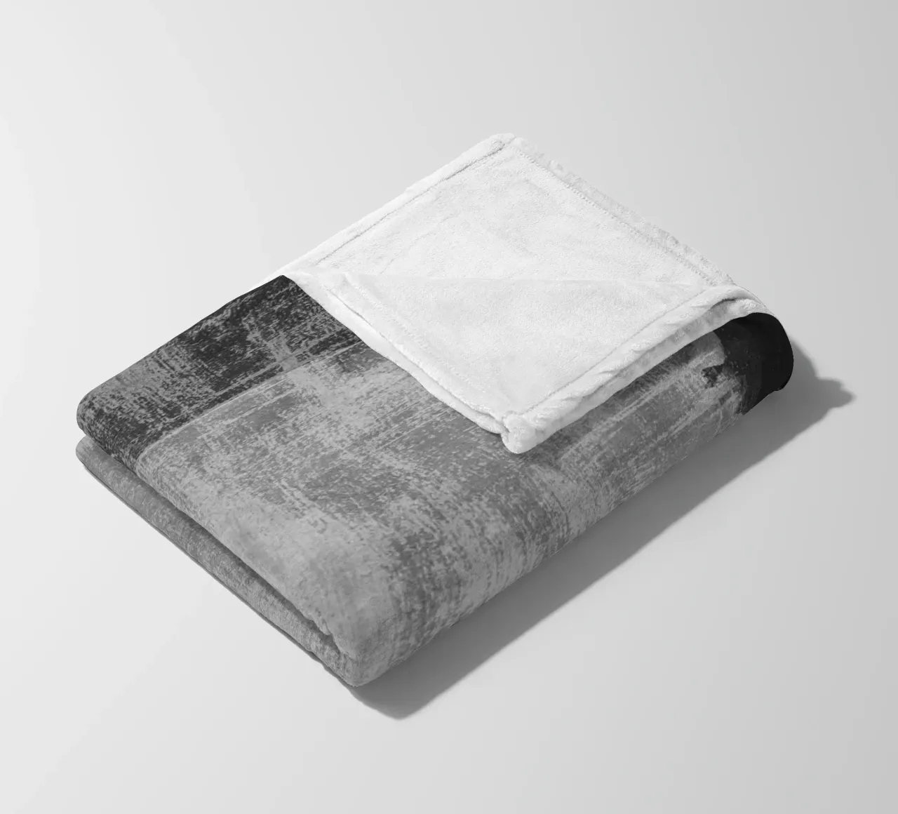Minimale astratto in bianco e nero 07 coperta in pile da amini54
