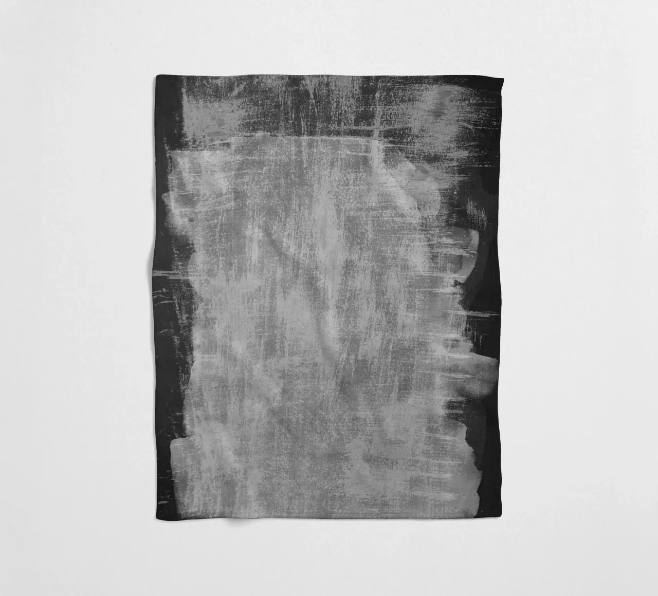 Minimale astratto in bianco e nero 07 coperta in pile da amini54