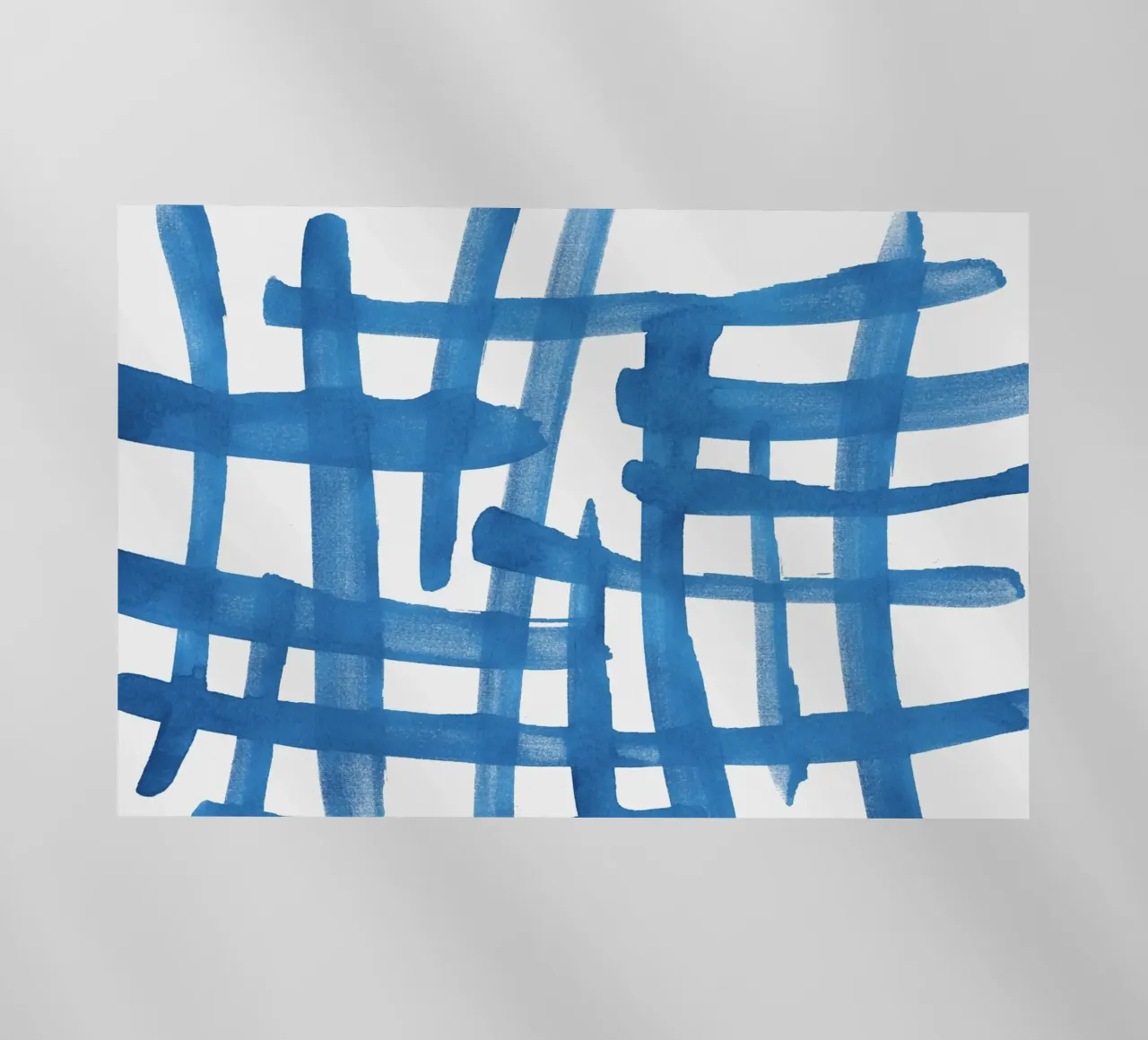 Linee astratte blu e bianche 01 pellicola backlit da amini54