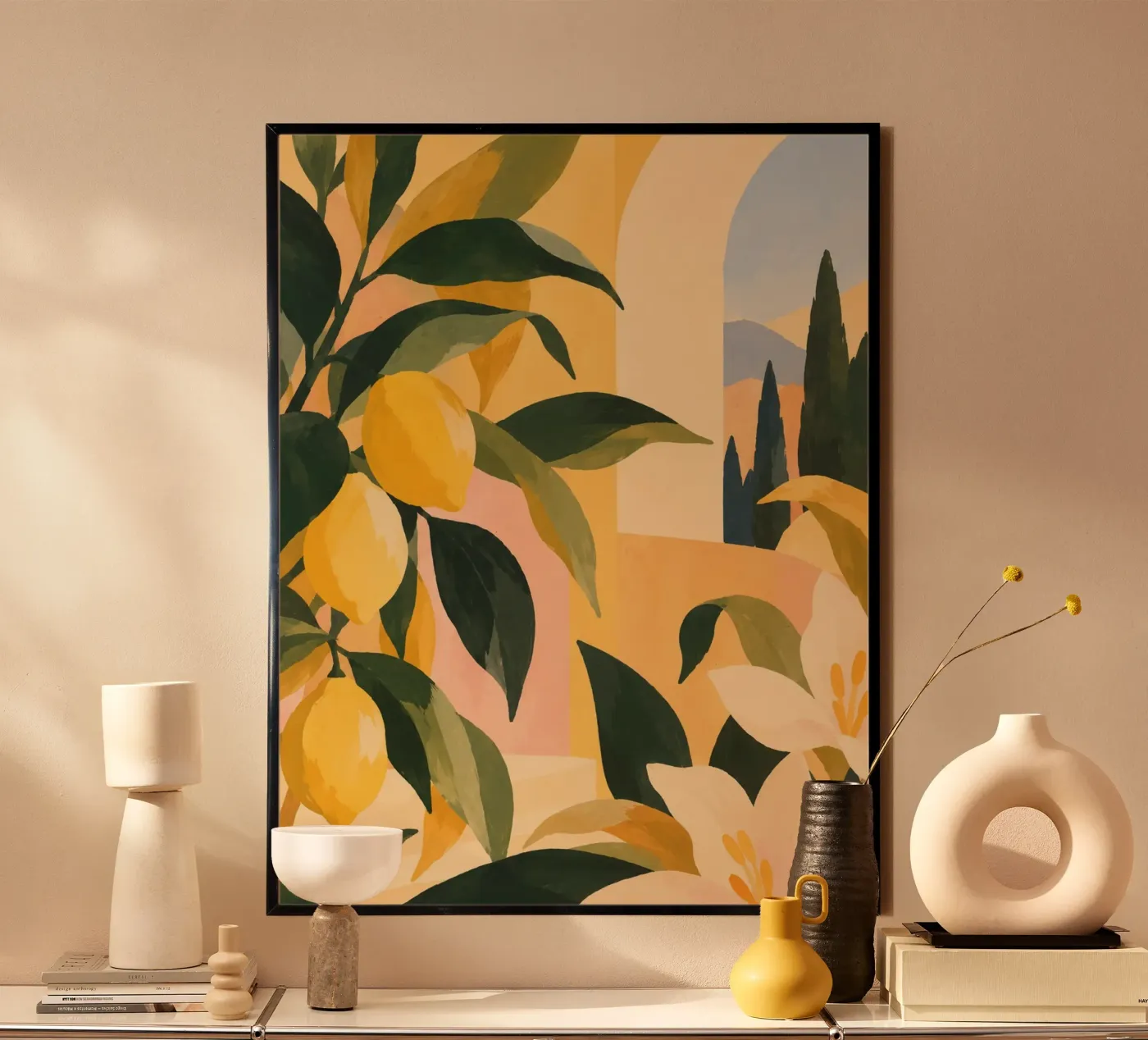 lemon Poster von fineartko