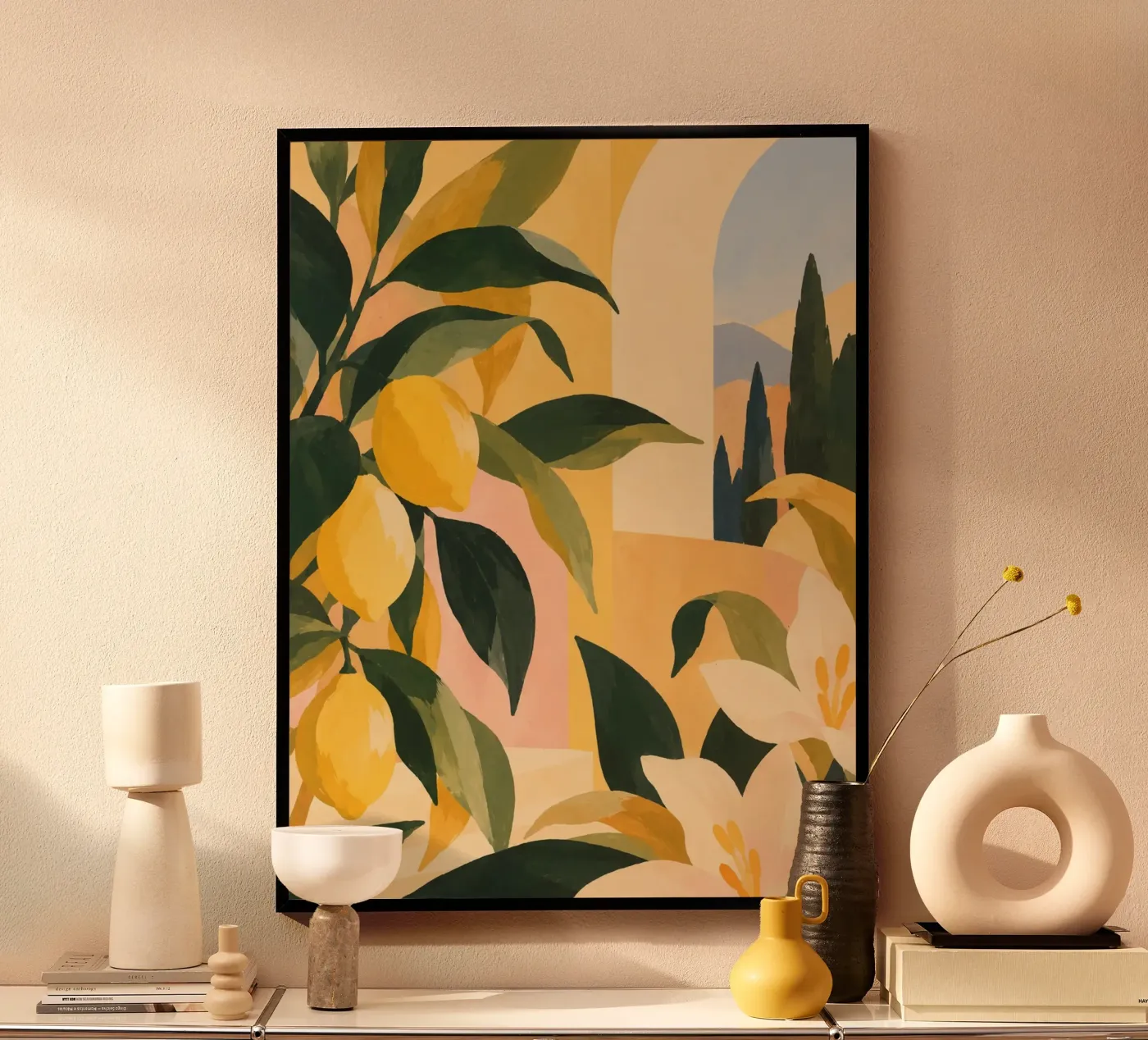 lemon Poster von fineartko