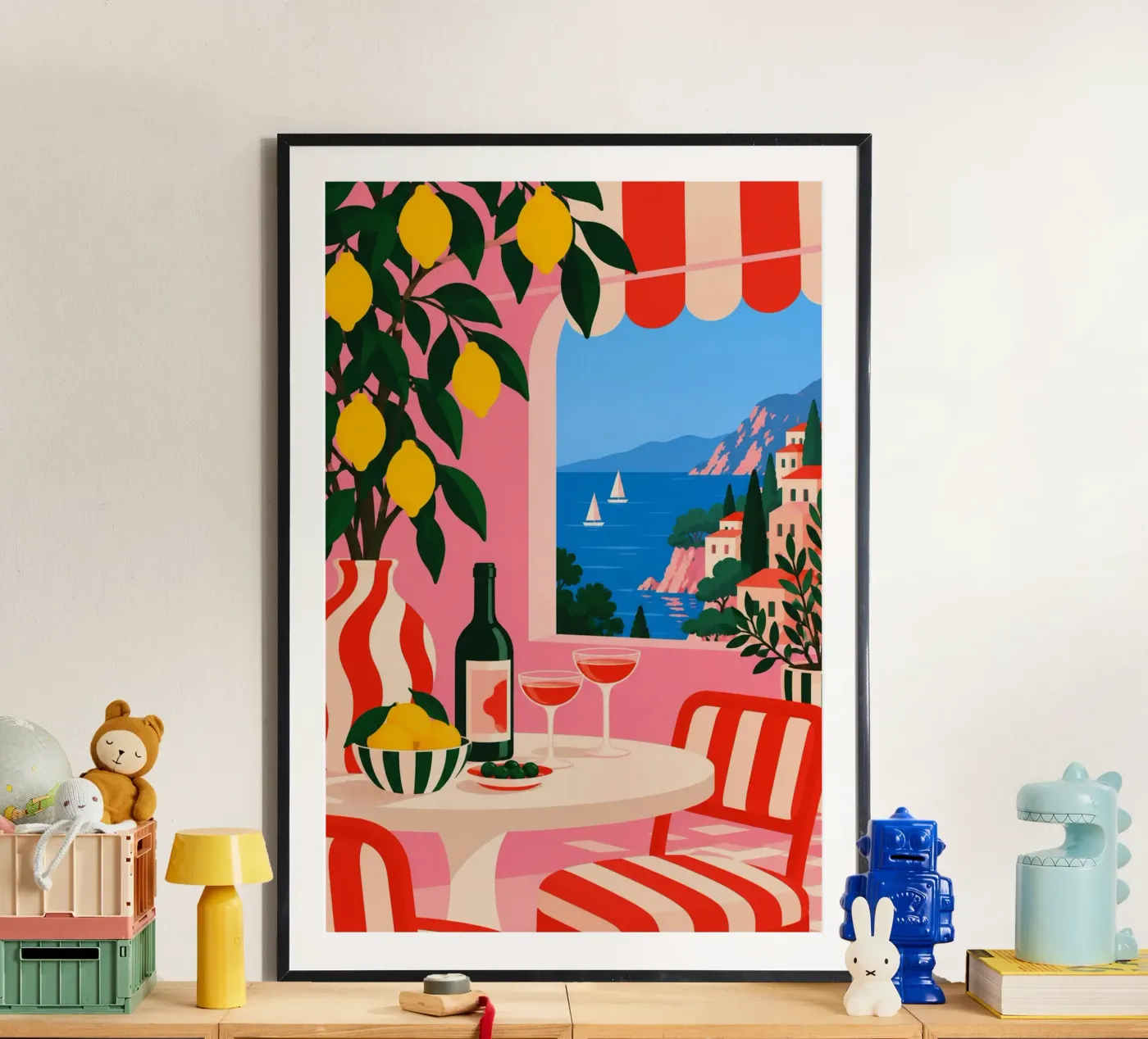 Italy poster da fineartko