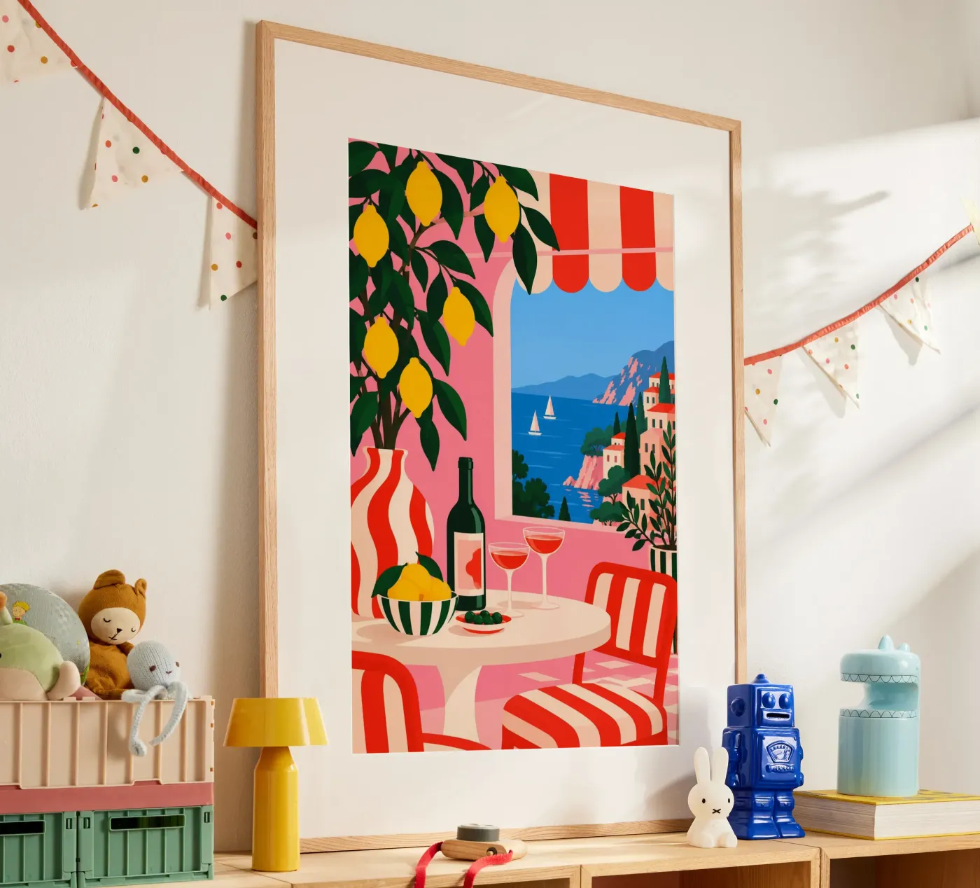 Italy poster da fineartko