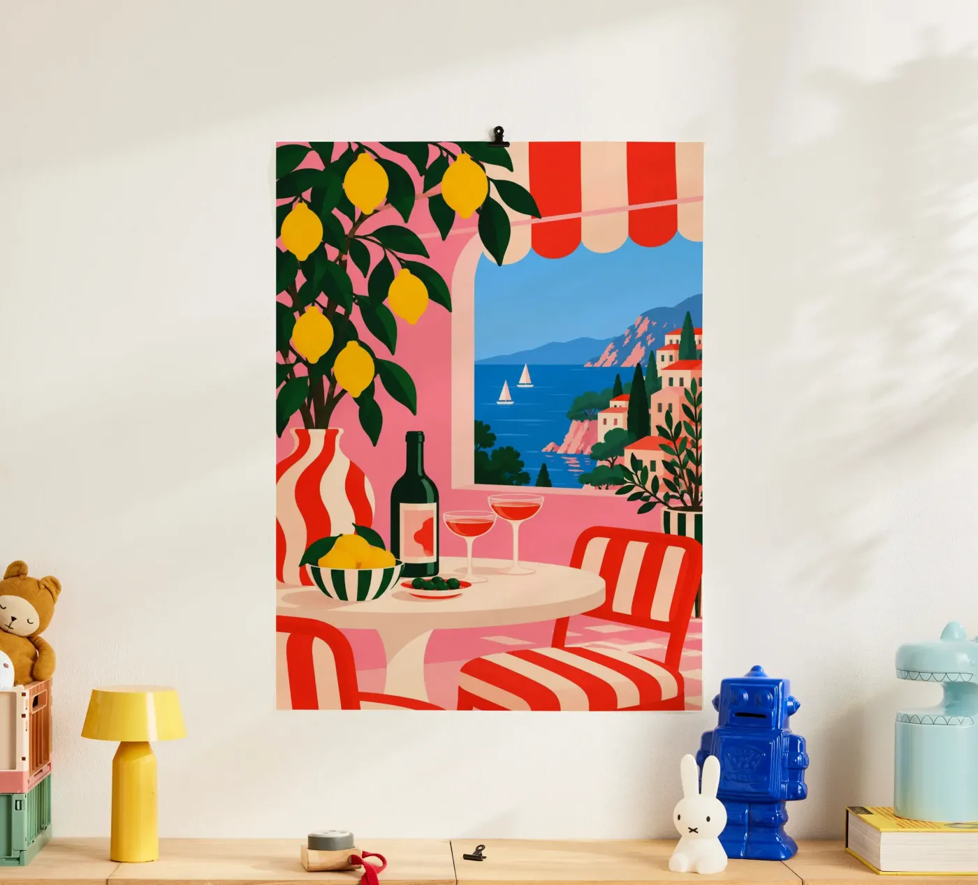 Italy poster da fineartko