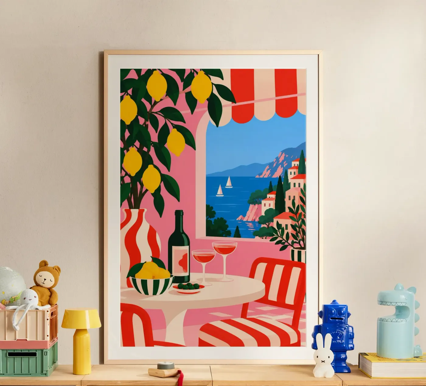 Italy poster da fineartko