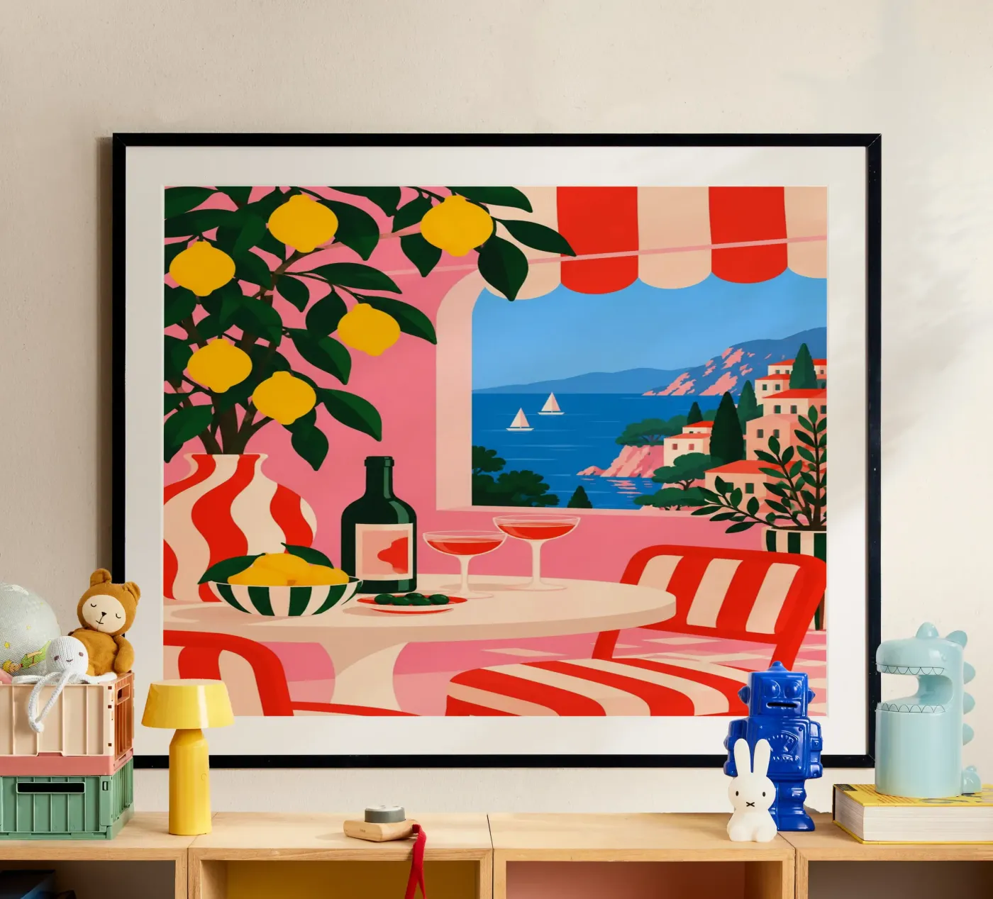 Italy poster da fineartko
