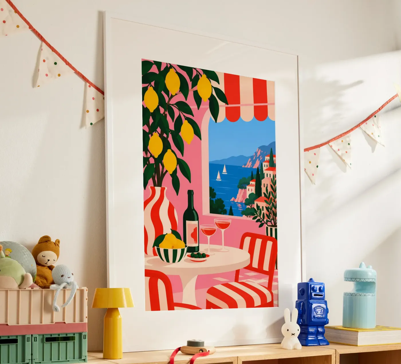 Italy poster da fineartko