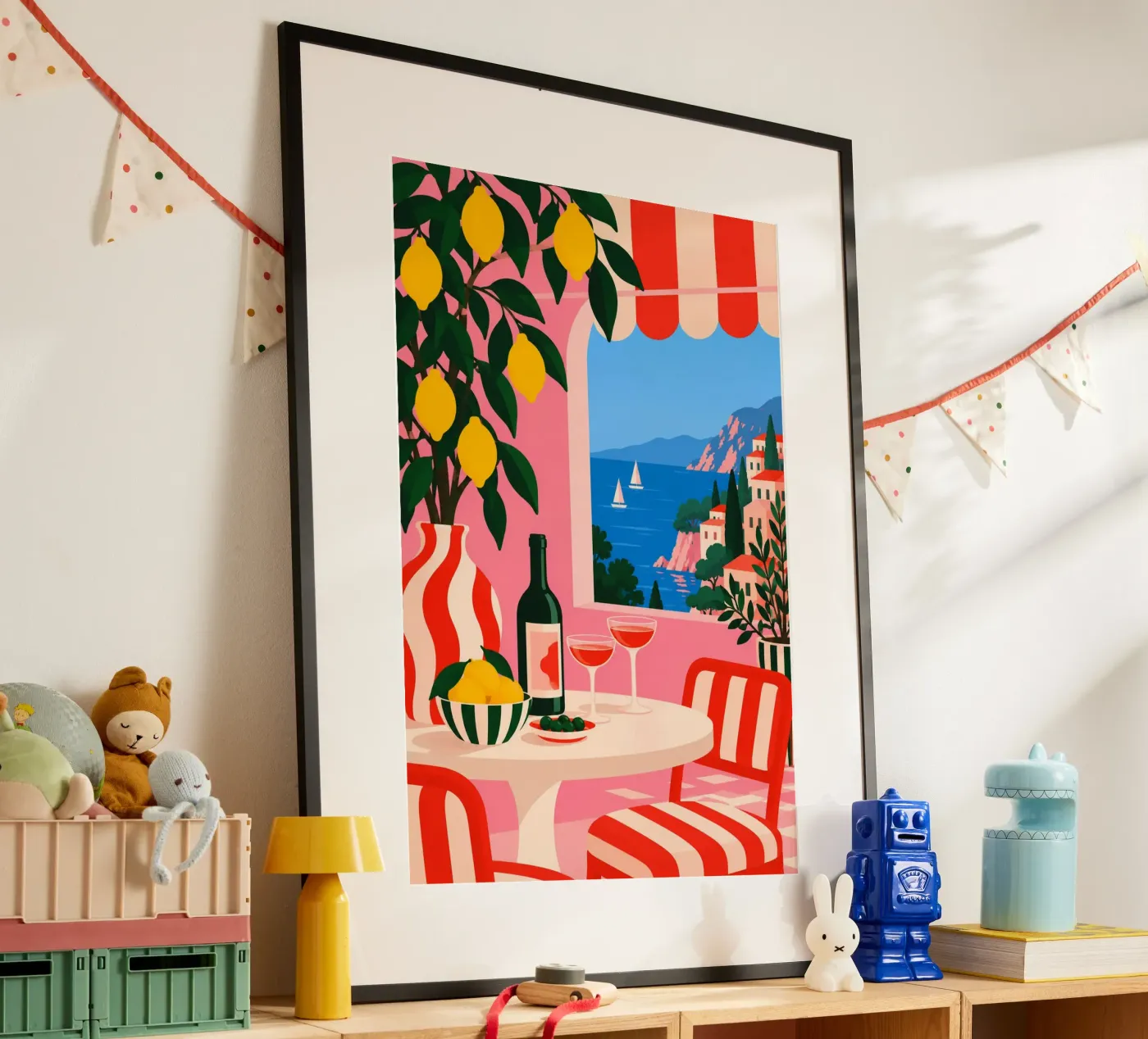 Italy poster da fineartko