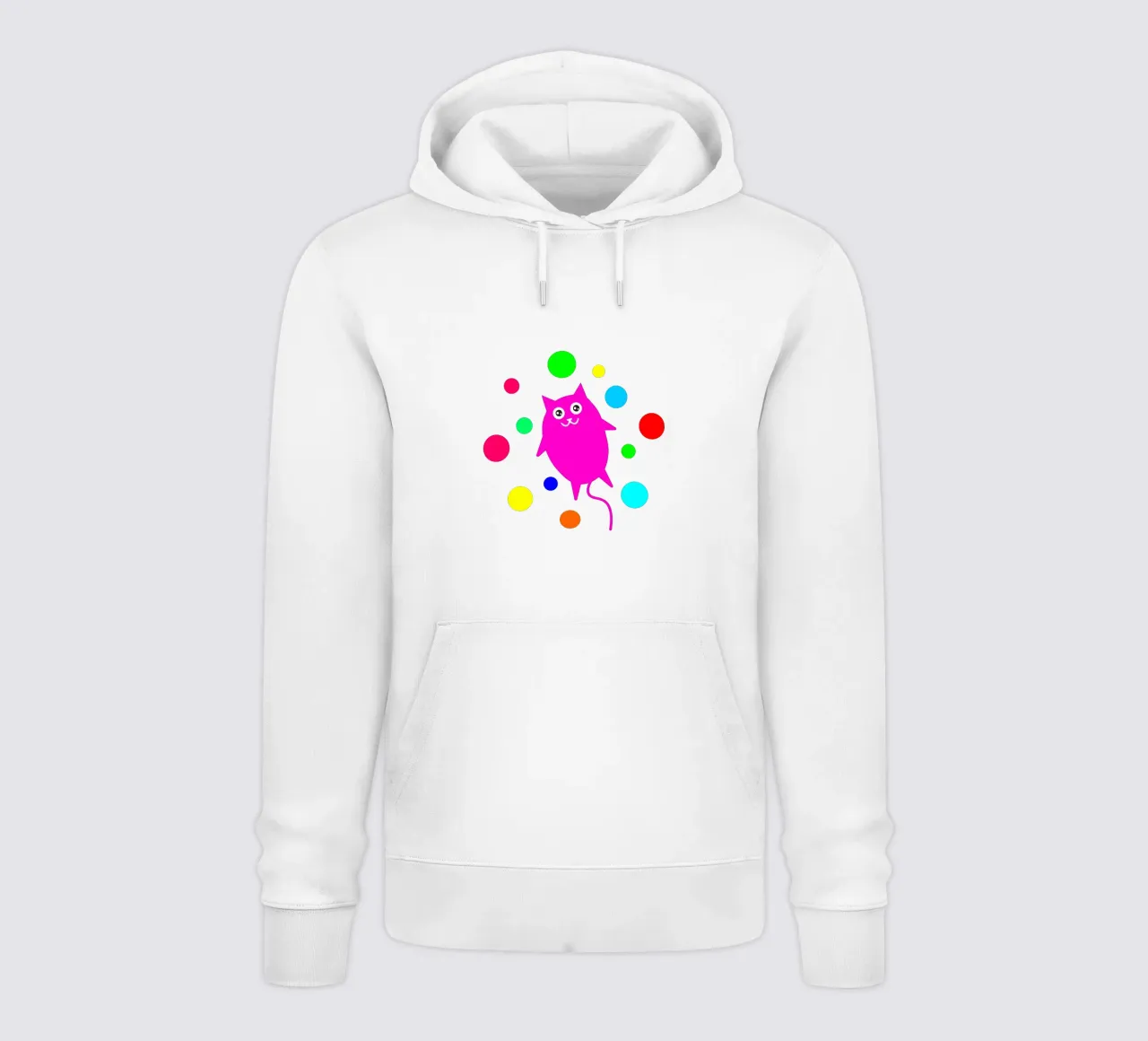 Bubble floating cat Hoodie von happieeagle