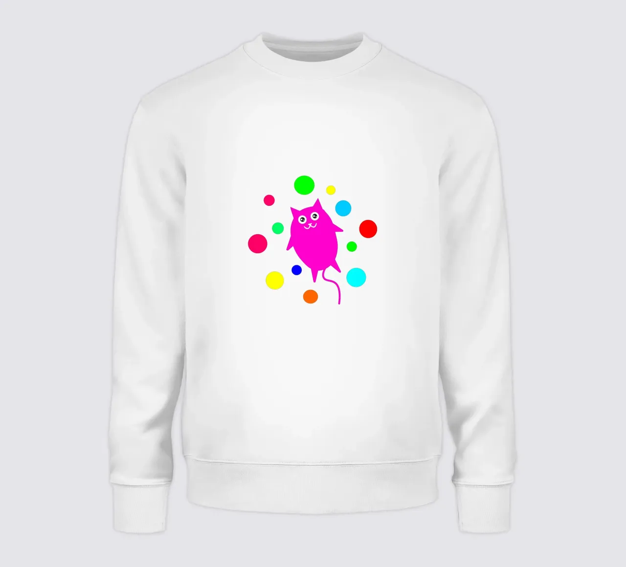 Bubble floating cat felpa da happieeagle