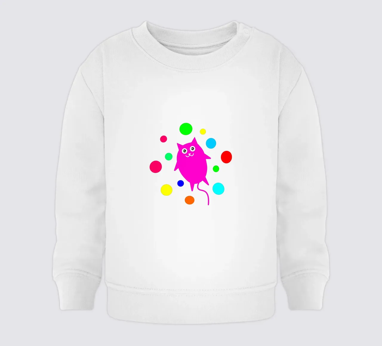 Bubble floating cat felpa neonato da happieeagle
