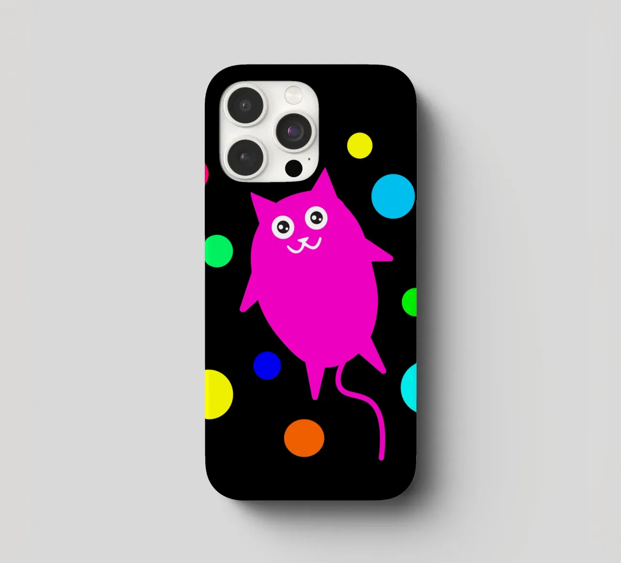 Bubble floating cat cover iphone da happieeagle