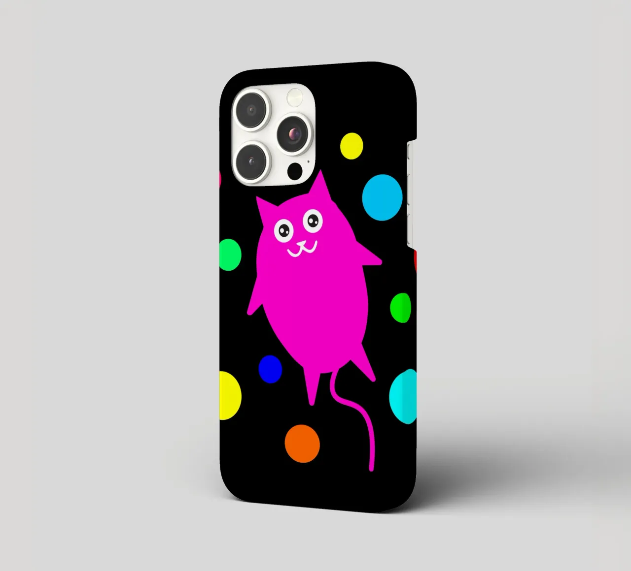 Bubble floating cat cover iphone da happieeagle