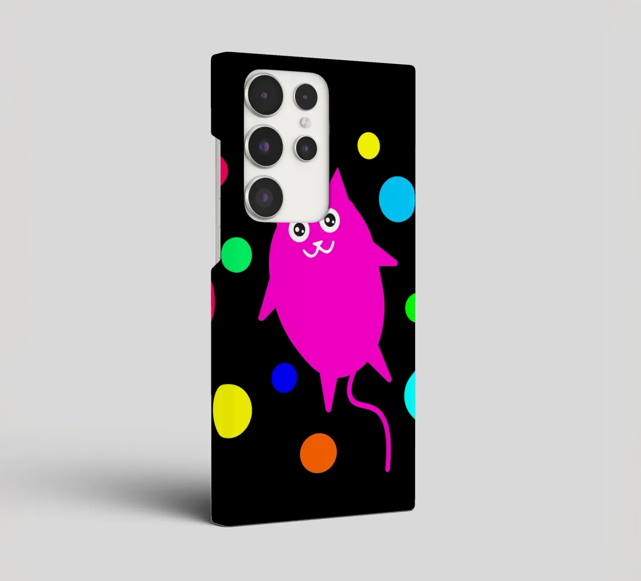 Bubble floating cat cover samsung da happieeagle