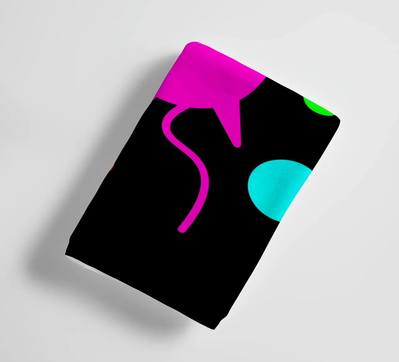 Bubble floating cat towel by happieeagle