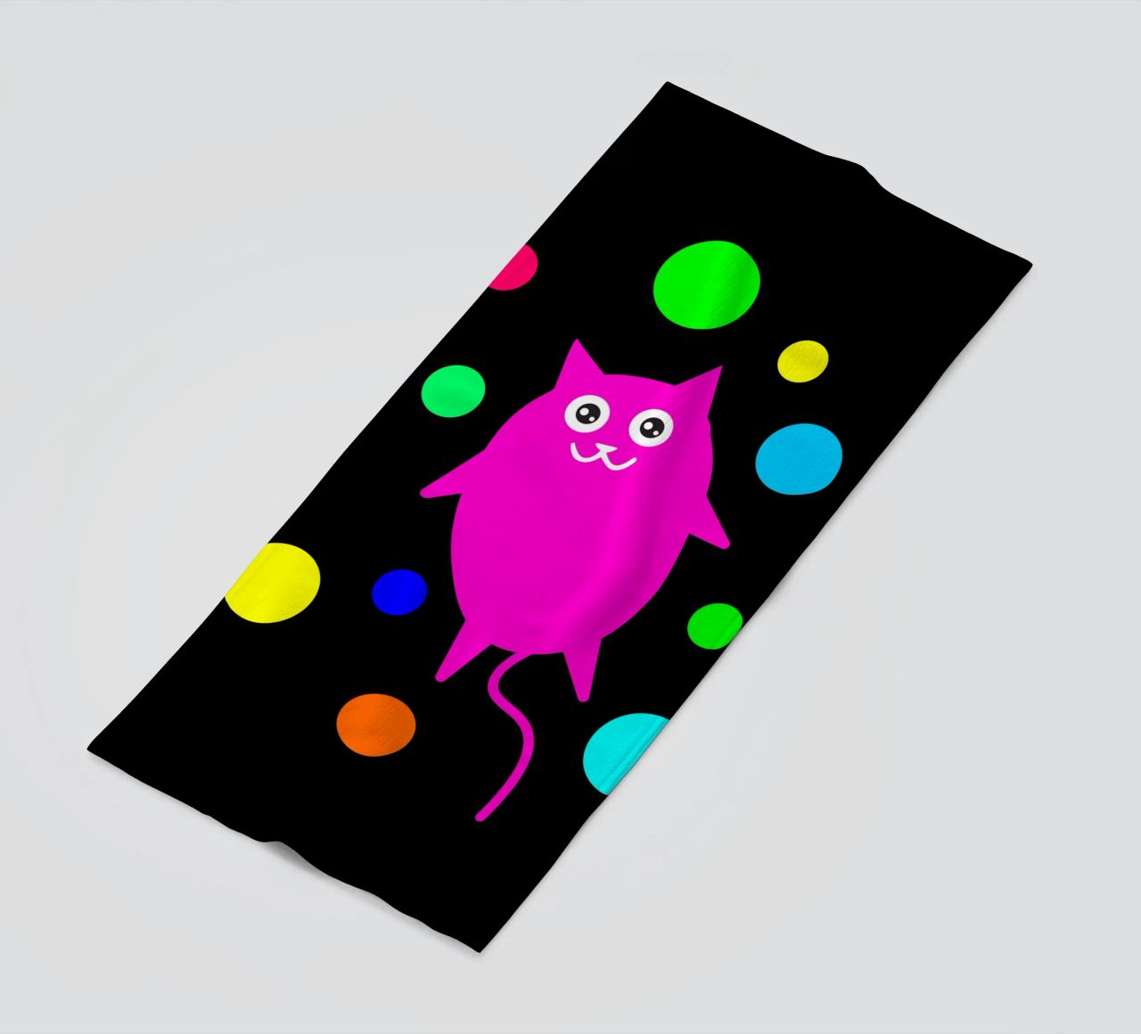 Bubble floating cat telo mare da happieeagle