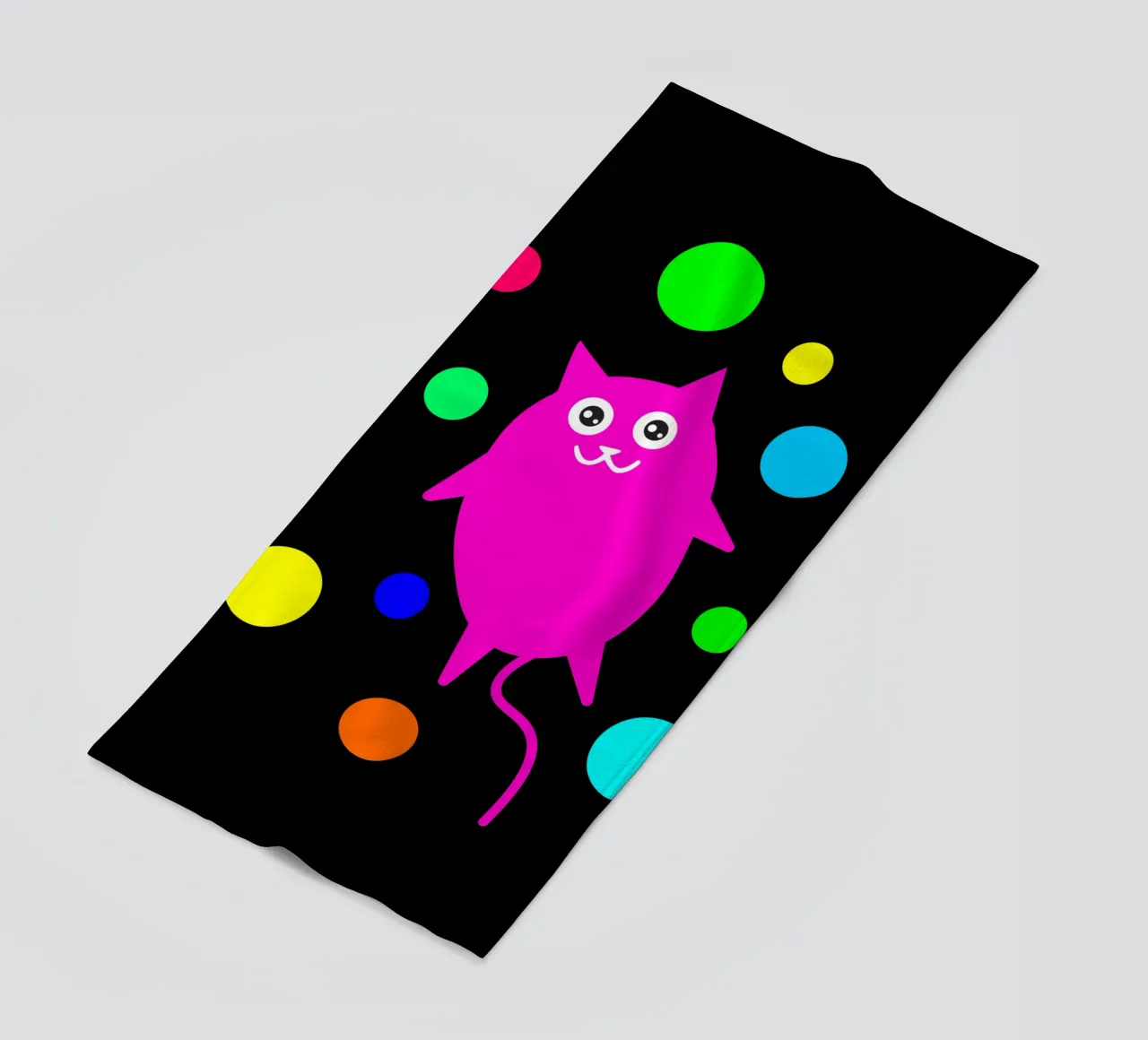 Bubble floating cat telo mare da happieeagle