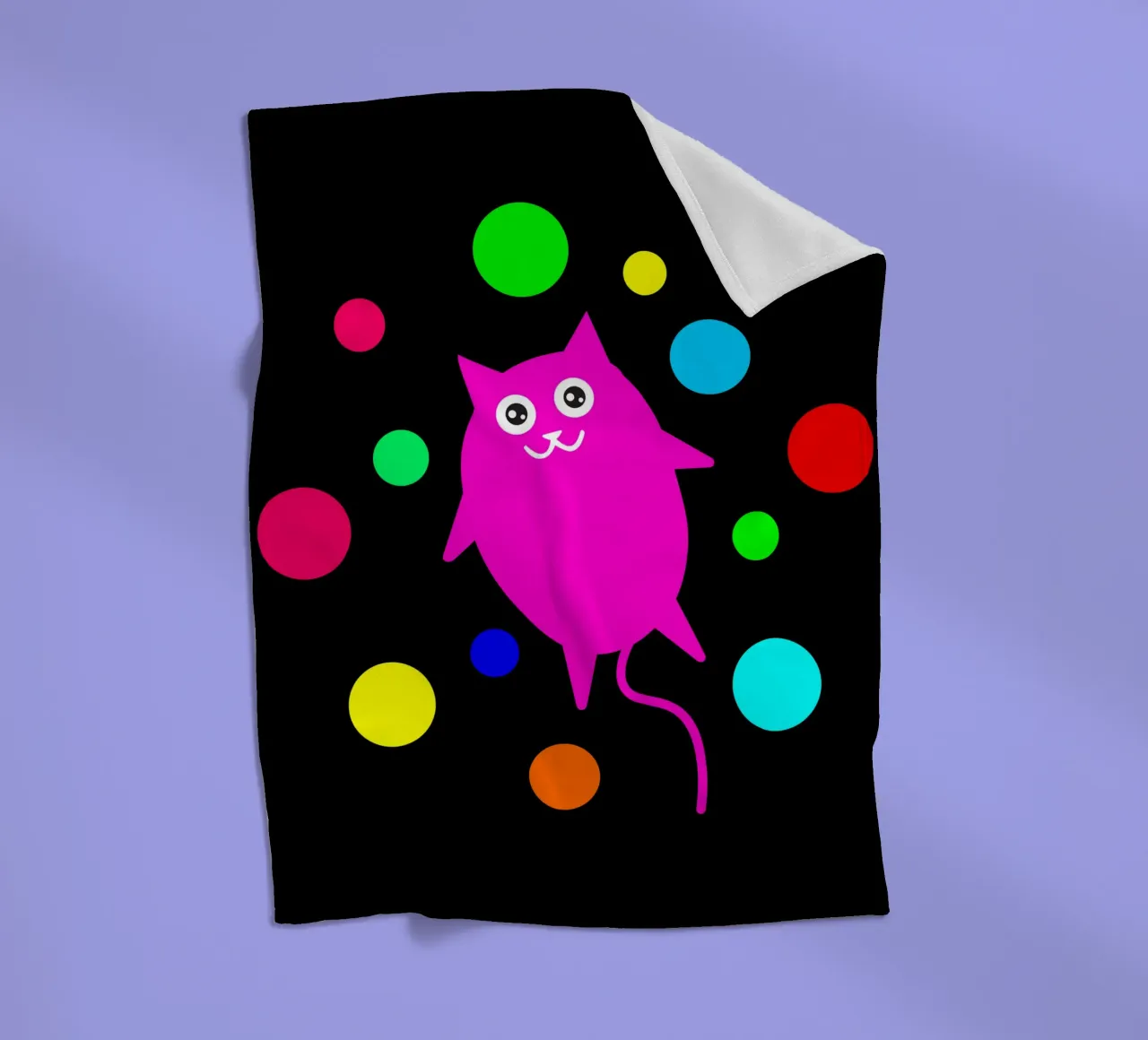 Bubble floating cat coperta in pile da happieeagle