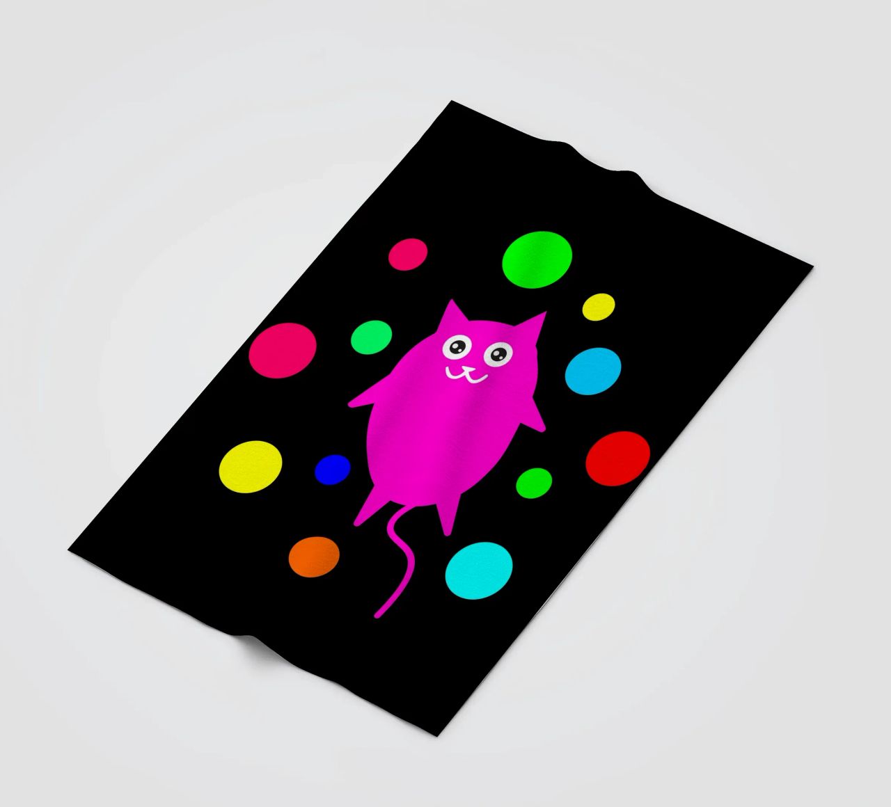 Bubble floating cat coperta in pile da happieeagle
