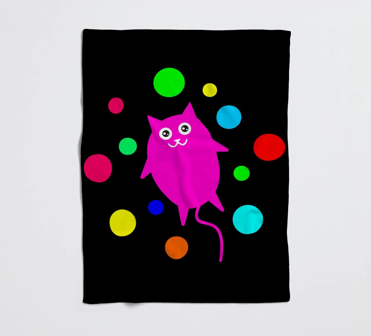 Bubble floating cat coperta in pile da happieeagle