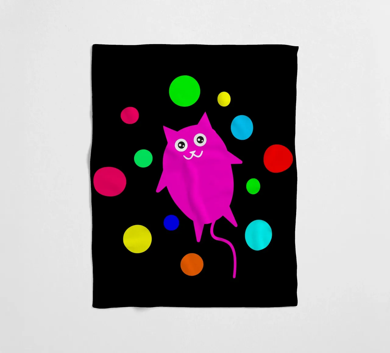 Bubble floating cat coperta in pile da happieeagle