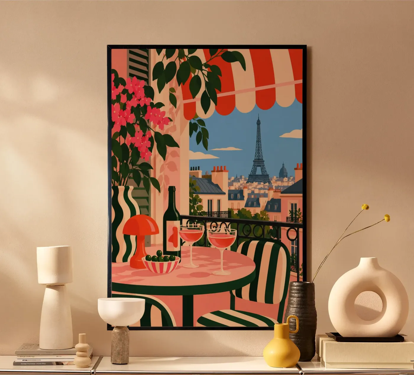 Paris poster by fineartko