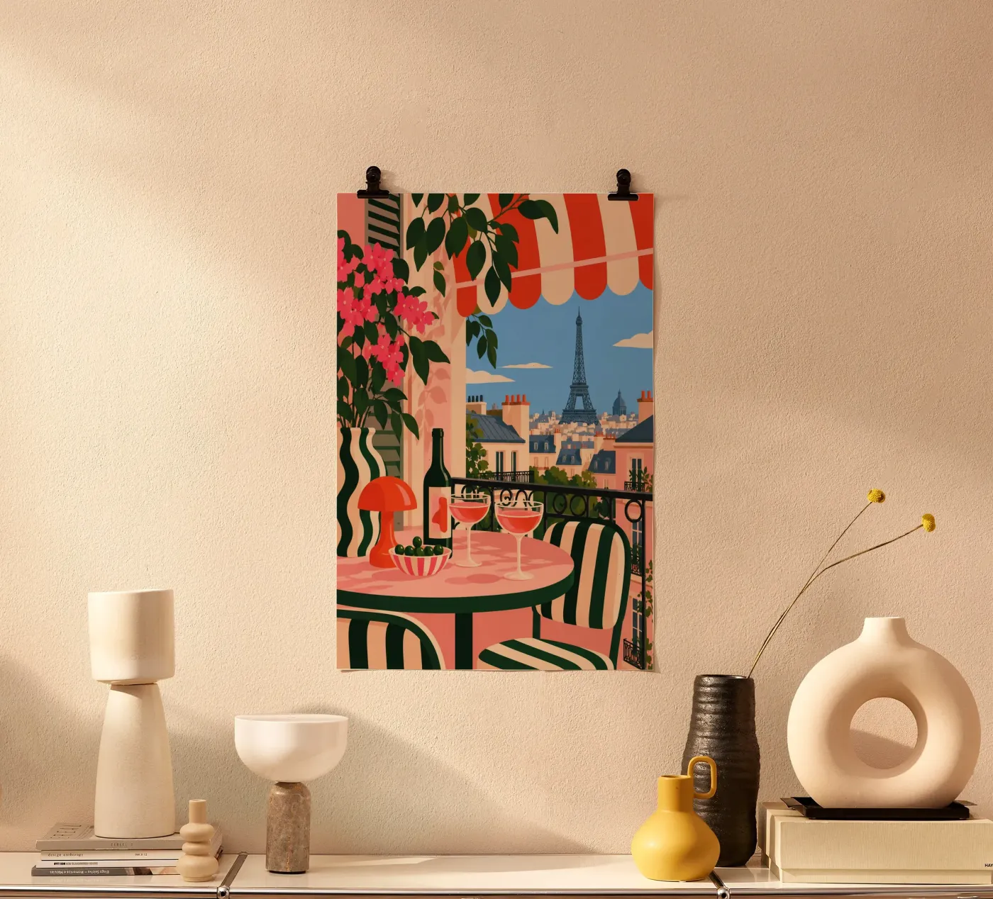 Paris poster by fineartko