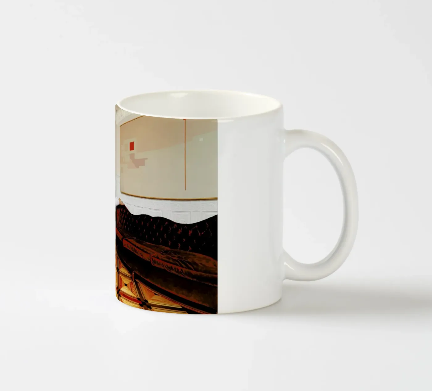 Madrid #2 ceramic mug by The Urban Yoga