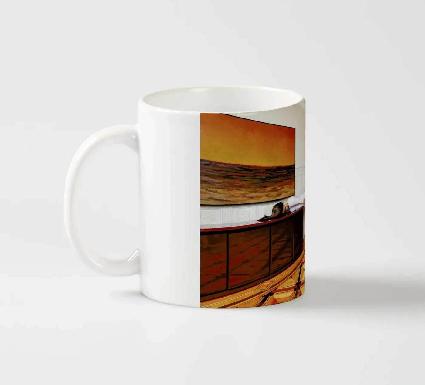 Madrid #2 ceramic mug by The Urban Yoga