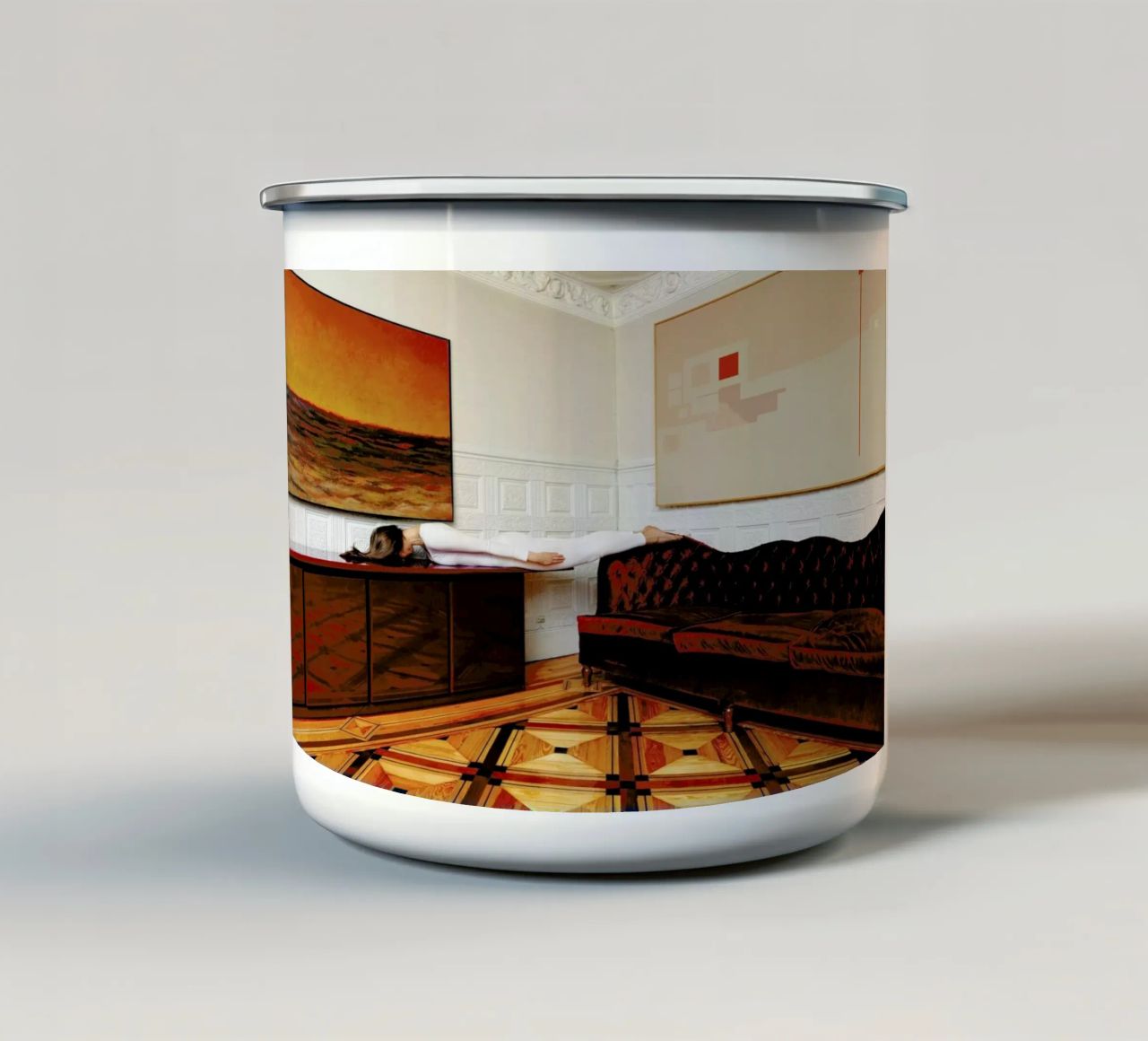 Madrid #2 tazza in smalto da The Urban Yoga